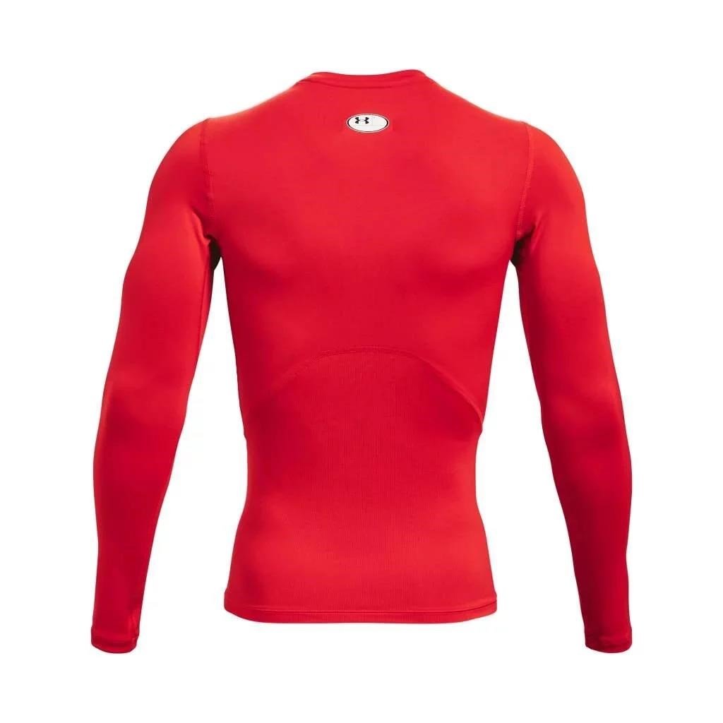 Under Armour HeatGear Comp pánský kompresní top, červený