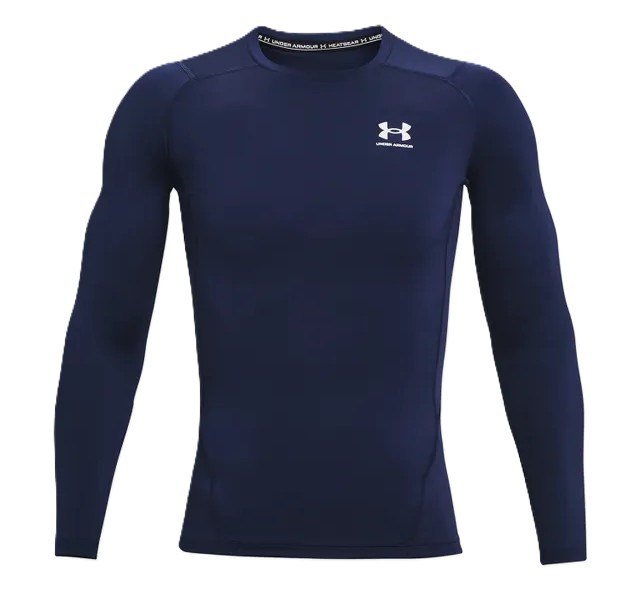 Under Armour HeatGear Comp pánský kompresní top, modrý