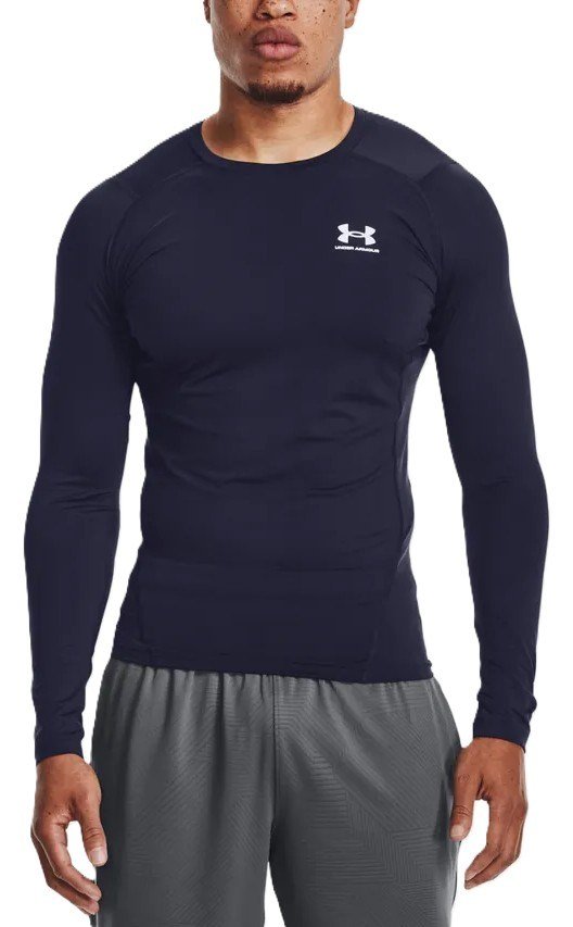 Under Armour HeatGear Comp pánský kompresní top, modrý