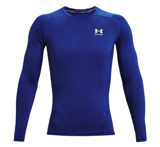 Under Armour HeatGear Comp pánský kompresní top, modré