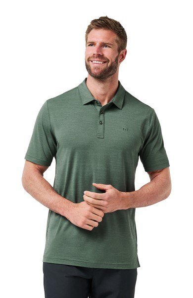 Travis Mathew The Heater pánské polo, balsam green