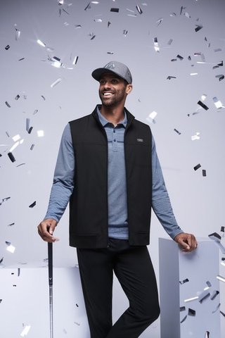 Travis Mathew Wanderlust pánská vesta, černá