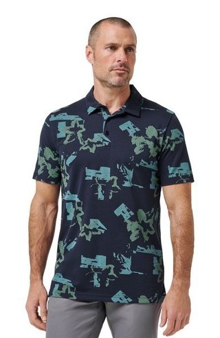 Travis Mathew Favorite Hello pánské polo, total eclipse