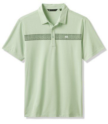 Travis Mathew River Boat pánské polo, aqua foam
