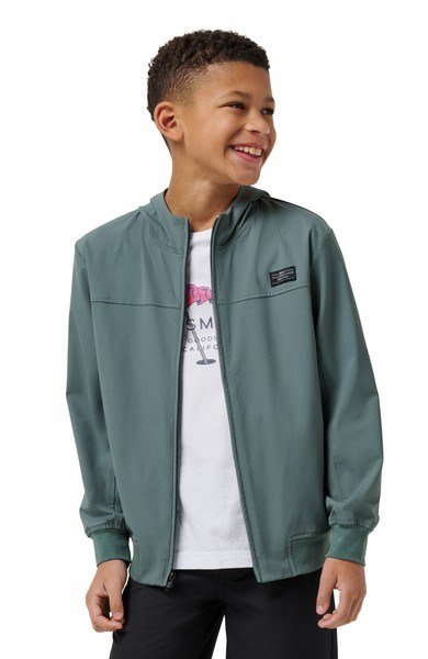 Travis Mathew Wanderlust dětská mikina, balsam green