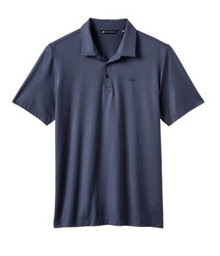 Travis Mathew Featherweight Performance pánské polo, total eclipse