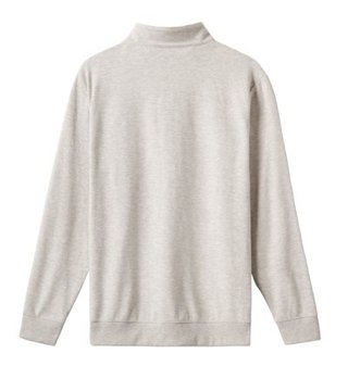 Travis Mathew Cloud 1/4 zip pánský svetr, šedý