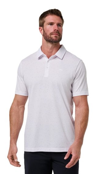 Travis Mathew Special Trip pánské polo, bílé