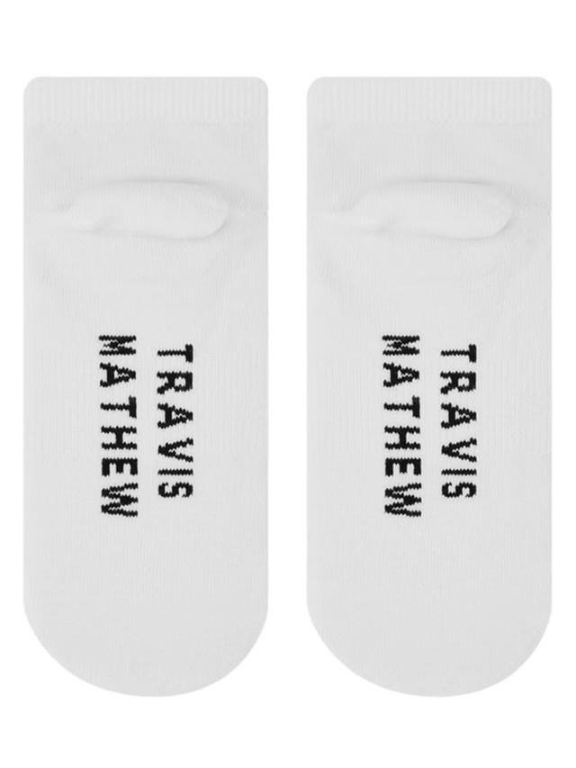 Travis Mathew Shorty Smalls 2.0 ponožky, 1pár, bílé