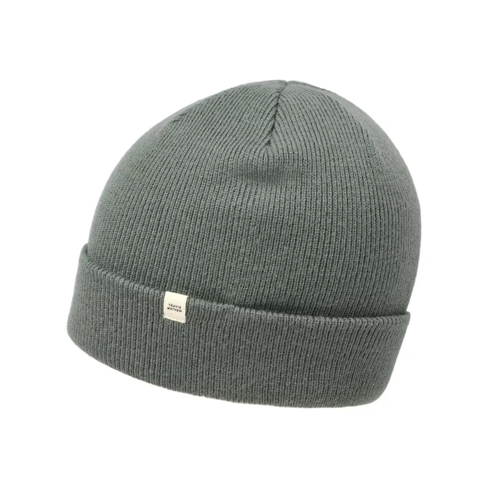 Travis Mathew Cloud Beanie pánská zimní čepice, dark olive