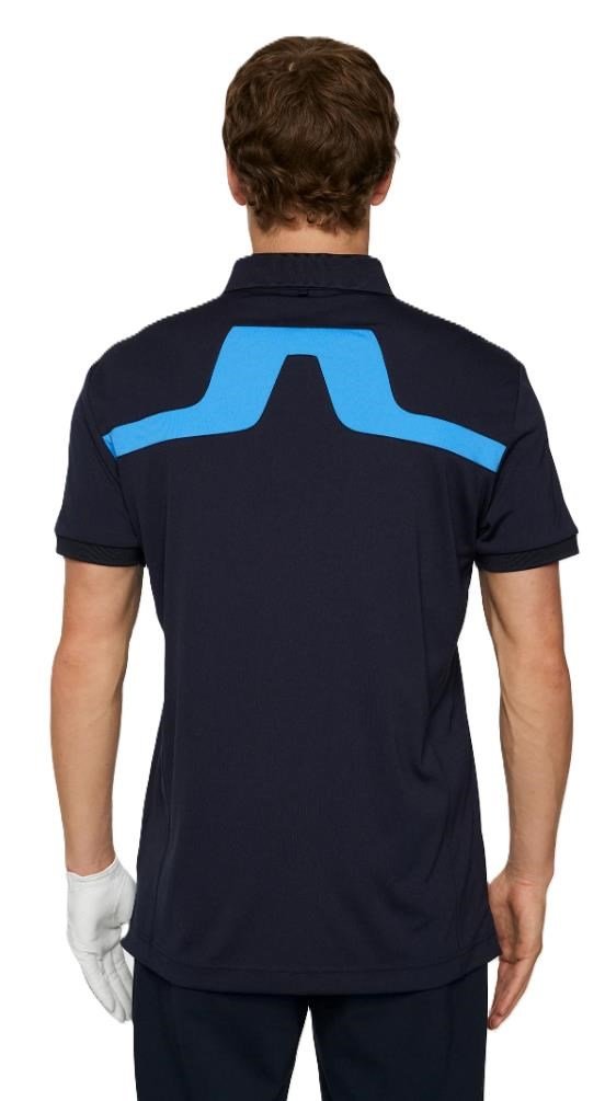 J.Lindeberg KV pánské polo, sonic blue