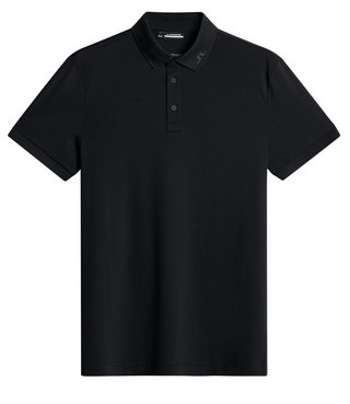 J.Lindeberg KV Print pánské polo, černé