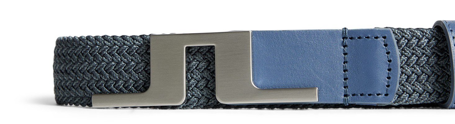 J.Lindeberg Lykke Braided dámský opasek, vintage indigo