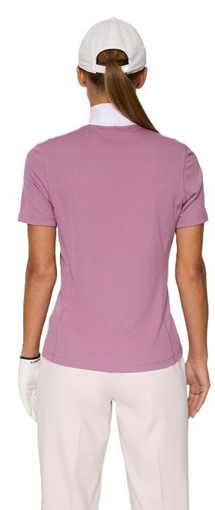 J.Lindeberg Piper dámské polo, very grape