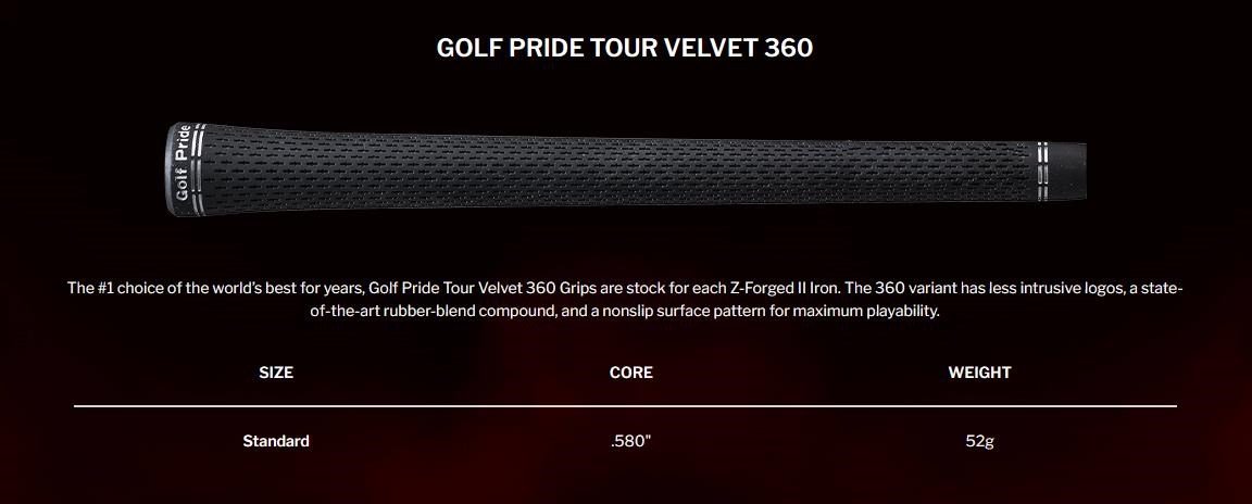 Srixon Z-Forged II pánská železa, ocel