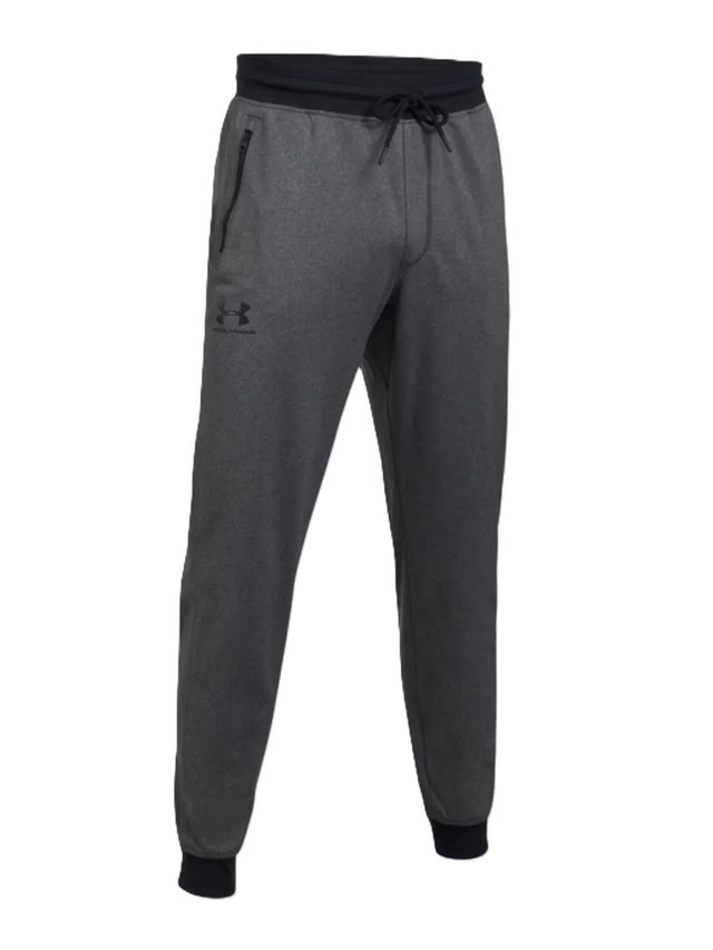 Under Armour Sportstyle Jogger pánské tepláky, carbon heather