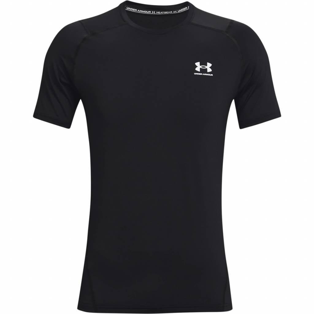 Under Armour HG Fitted SS pánské tričko, černé