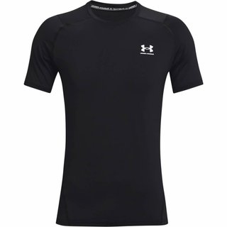 Under Armour HG Fitted SS pánské tričko, černé