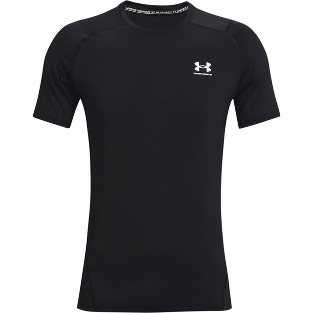 Under Armour HG Fitted SS pánské tričko, černé