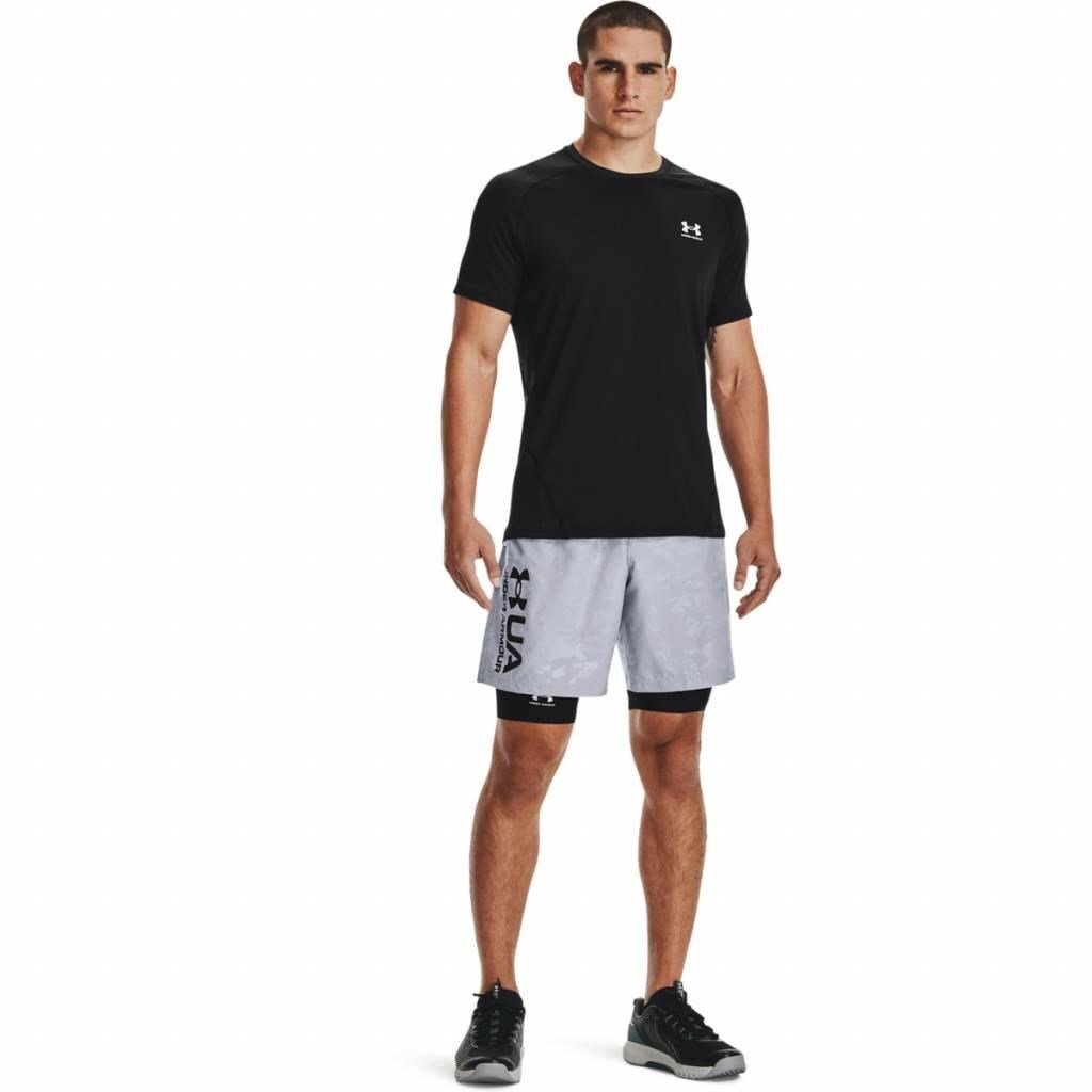 Under Armour HG Fitted SS pánské tričko, černé