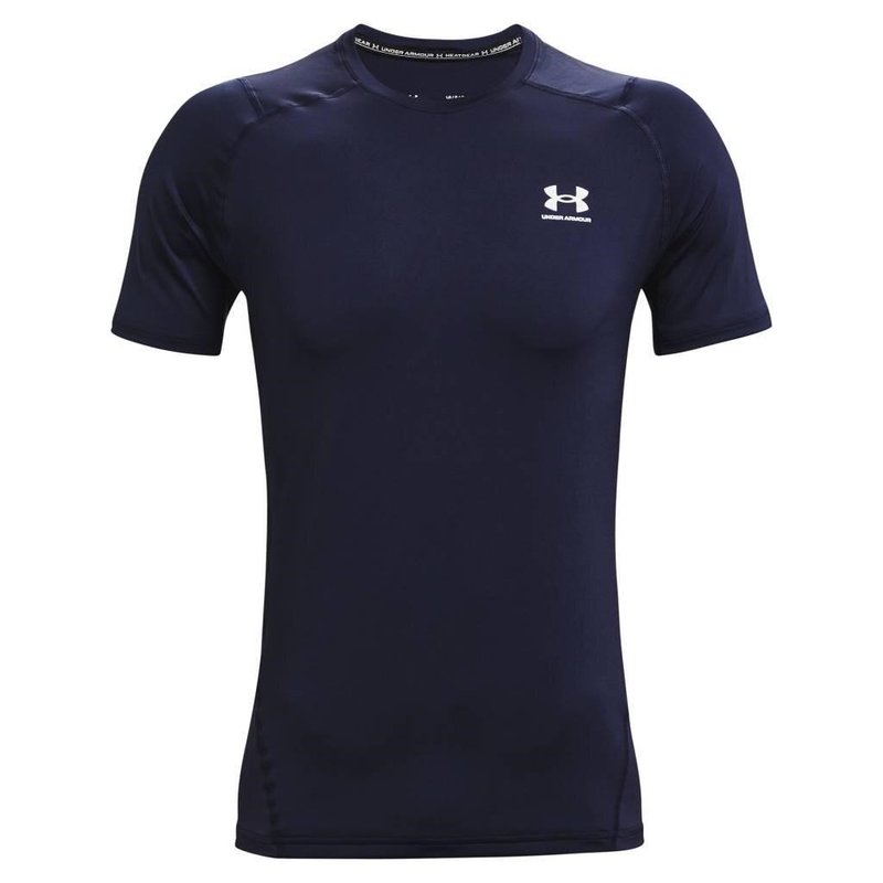 Under Armour HG Fitted SS pánské tričko, modré