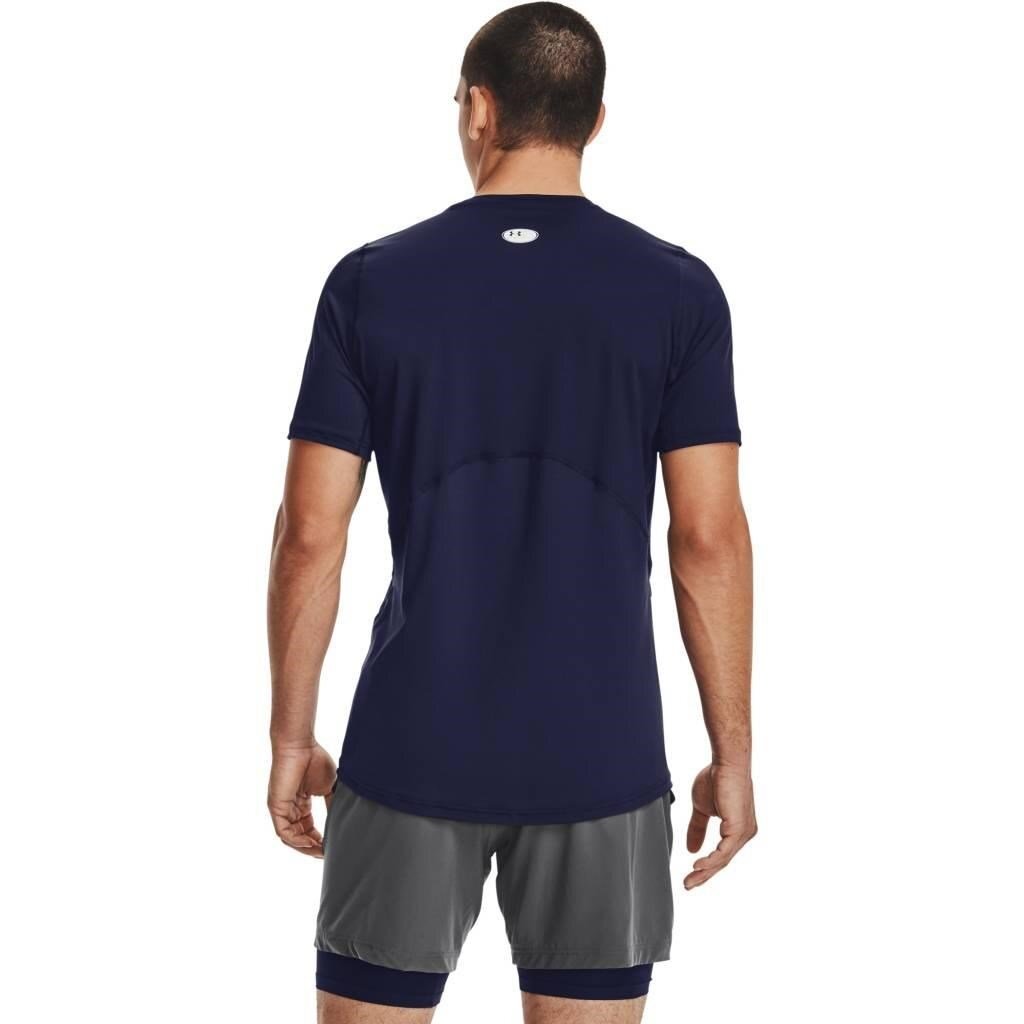 Under Armour HG Fitted SS pánské tričko, modré