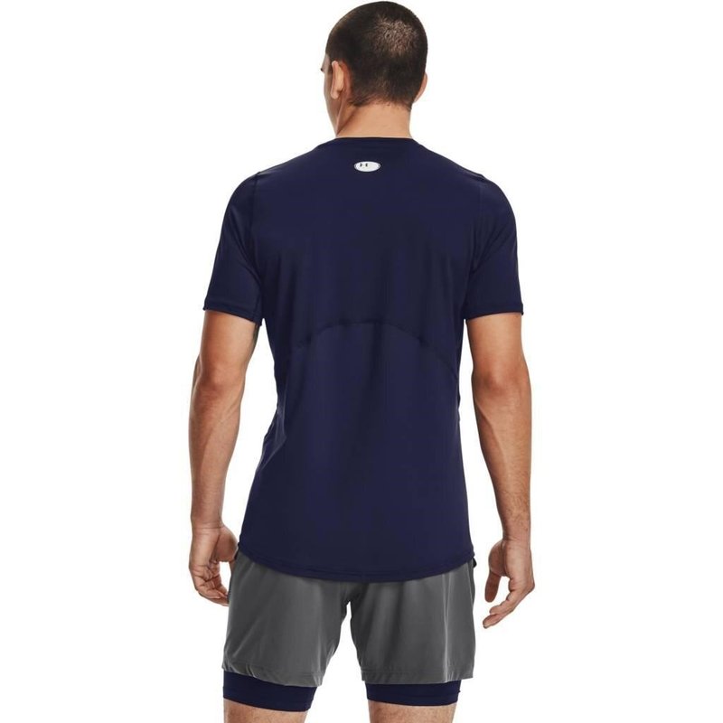 Under Armour HG Fitted SS pánské tričko, modré