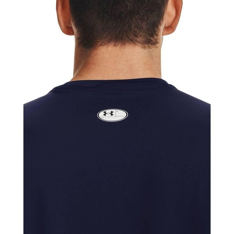 Under Armour HG Fitted SS pánské tričko, modré
