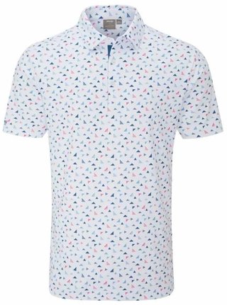 PING Julian pánské polo, white multi