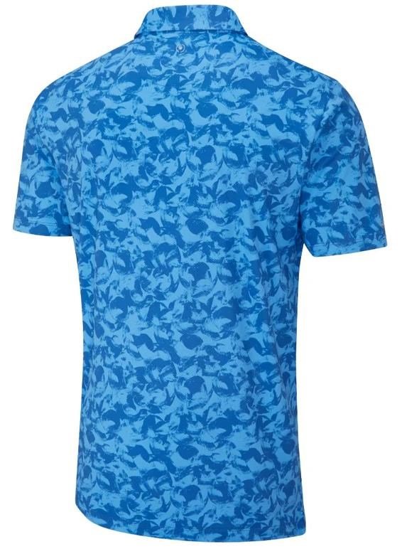 PING Julian pánské polo, tidal blue multi