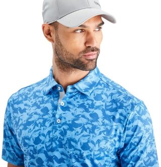 PING Julian pánské polo, tidal blue multi