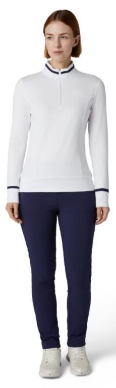 Callaway Thermal Colourblock dámské polo, bílé