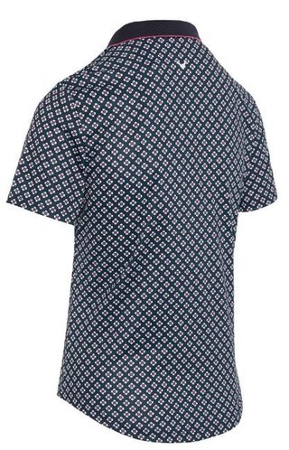 Callaway Mini Geo Floral dámské polo, tmavě modré