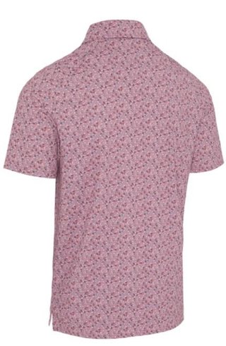Callaway Novelty Confetti Print pánské polo, mesa rose