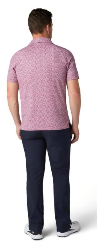Callaway Novelty Confetti Print pánské polo, mesa rose