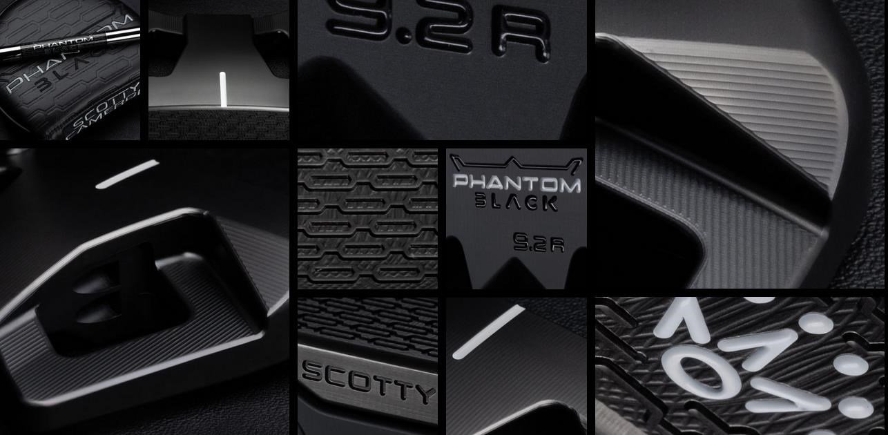 Scotty Cameron Phantom Black Limited 9.2R putter, 34"