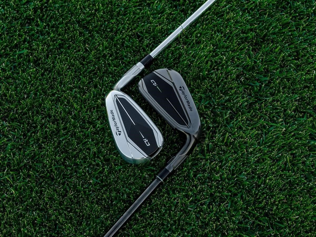TaylorMade Qi Gunmetal Edition pánská železa, ocel
