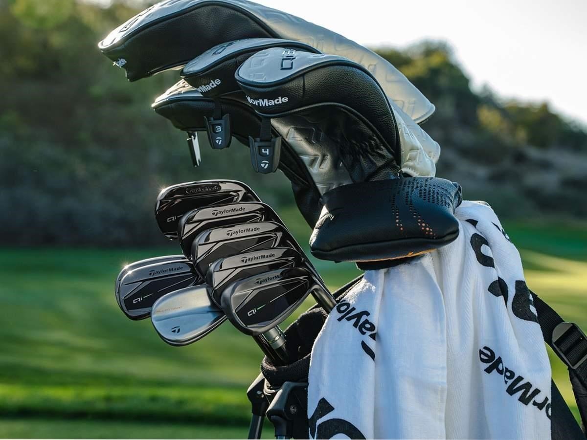 TaylorMade Qi Gunmetal Edition pánská železa, ocel