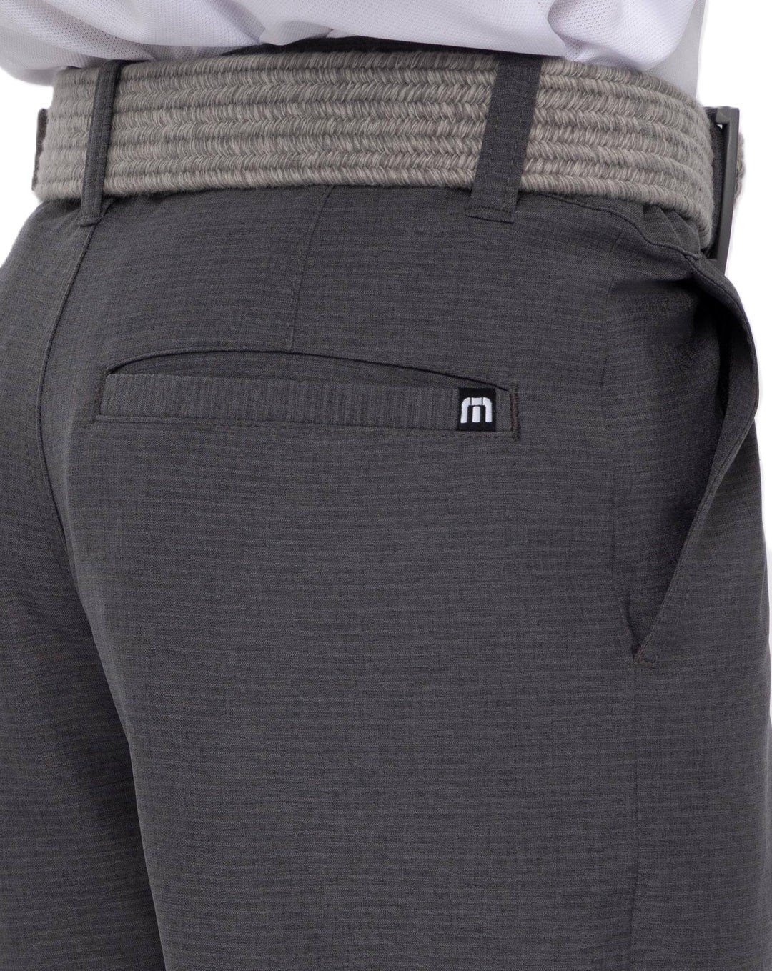 Travis Mathew Sand Harbor dětské kraťasy, heather dark grey