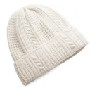 Under Armour Halftime Cable Knit dámská zimní čepice, stone/khaki base