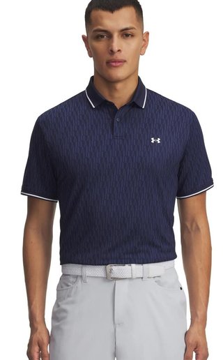 Under Armour Playoff Sport Jacqaurd pánské polo, modré