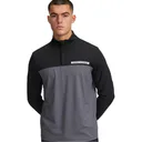 Under Armour T2G 1/4 Zip pánská mikina, černá/castlerock