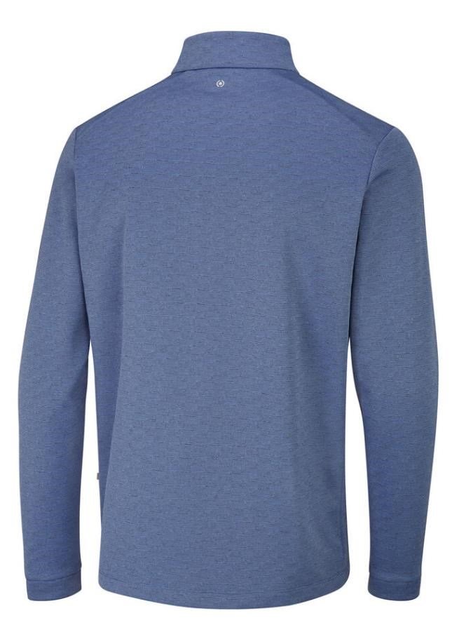 Ping Bexton half Zip fleece pánská mikina, airforce multi