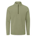 Ping Nolan Quarter Zip Fleece pánská mikina, lichen