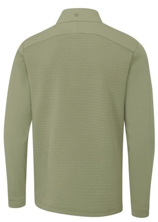 Ping Nolan Quarter Zip Fleece pánská mikina, lichen