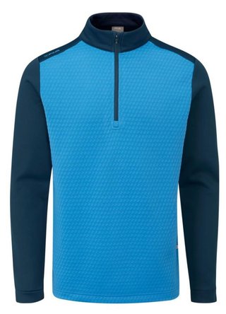 Ping Nolan Quarter Zip Fleece pánská mikina, modrá