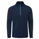 Ping Nolan Quarter Zip Fleece pánská mikina, tmavě modrá