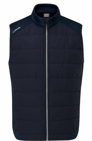 Ping Aiden Hybrid fleece pánská vesta, tmavě modrá
