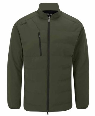 Ping Norse Cocoon insulated PrimaLoft® pánská bunda, dark olive