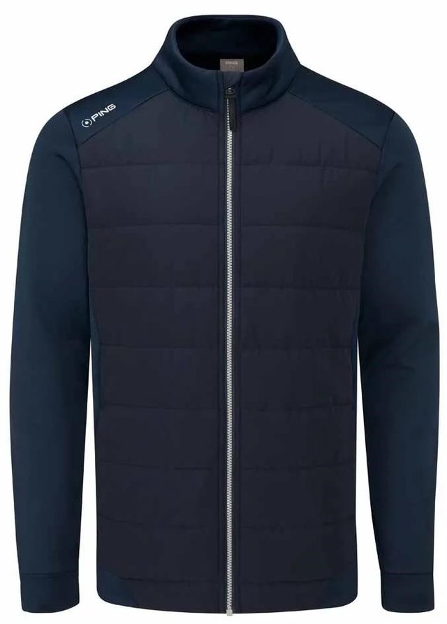 Ping Aiden Hybrid fleece pánská bunda, tmavě modrá